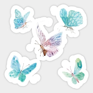 Butterflies 1 Sticker